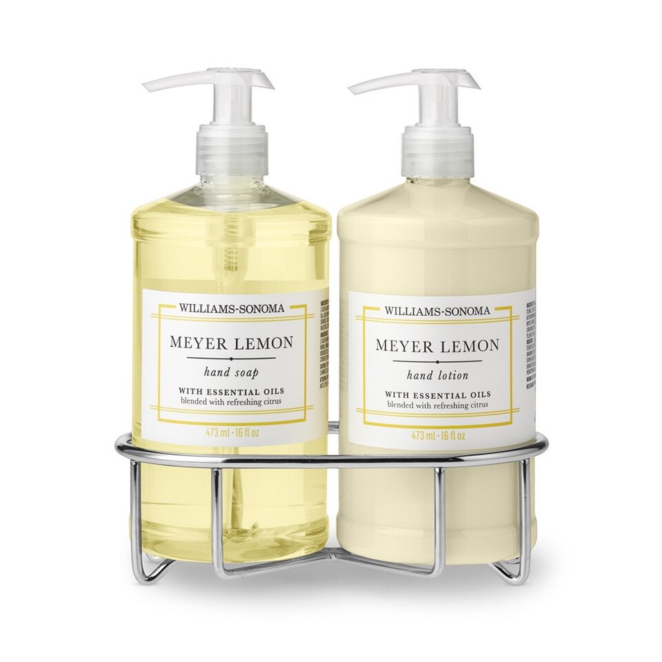Williams Sonoma Meyer Lemon Hand Soap & Lotion, 3Piece Set Williams